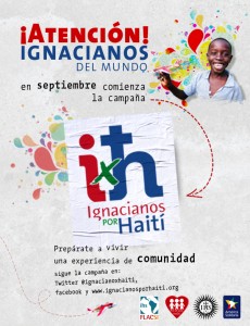 Campaña Ignacianos por Haití Septiembre